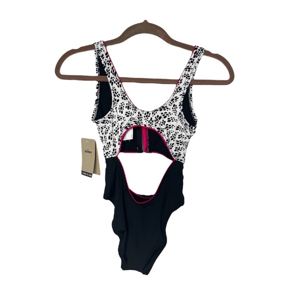 Nike NWT Party Dots Cutout One Piece - Picture 3 of 7